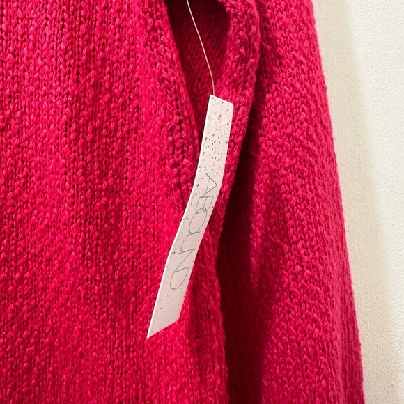 2/$30 Abound Cozy Knit Sweater Size M Pink Soft Colorful Barbiecore Lounge NWT - Picture 5 of 9